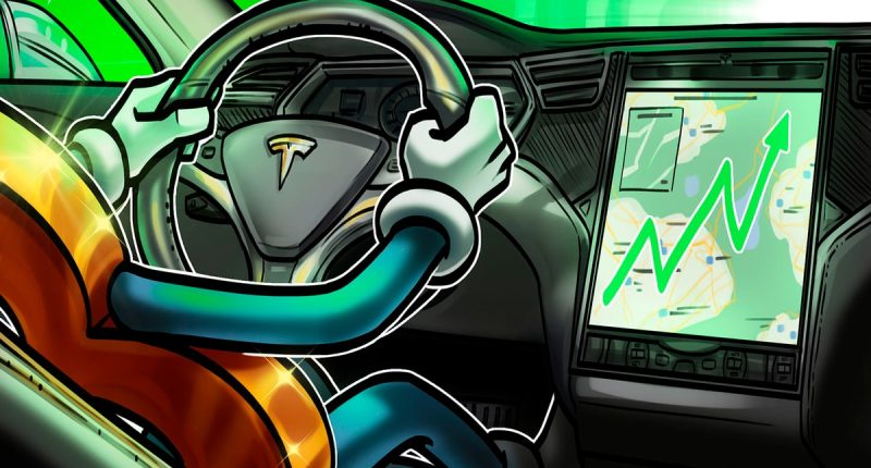 Bitcoin outperforms Tesla stock for the first time since 2019