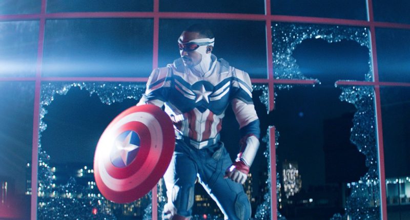 Brave New World Footage Shows Anthony Mackie as Cap