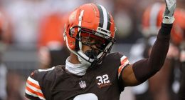 Browns CB Greg Newsome has been the target of trade rumors this offseason.