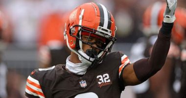 Browns CB Greg Newsome has been the target of trade rumors this offseason.