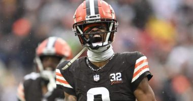 Browns cornerback Greg Newsome is in part of a talented secondary in Cleveland.