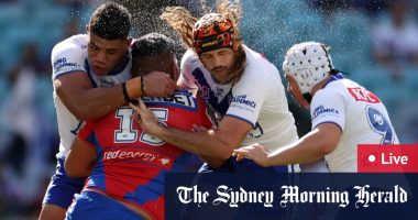 Bulldogs go back-to-back after slow start from Newcastle