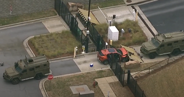 Car with out-of-state plates smashes into front gate of Atlanta FBI office, driver arrested