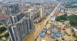 China evacuates over 100,000 as heavy rain continues to lash south | Climate Crisis News
