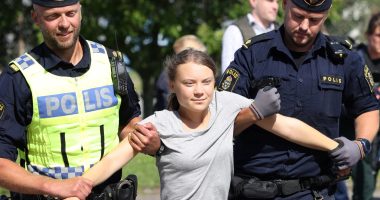 Climate activist Greta Thunberg detained twice at Dutch protest | Climate Crisis News