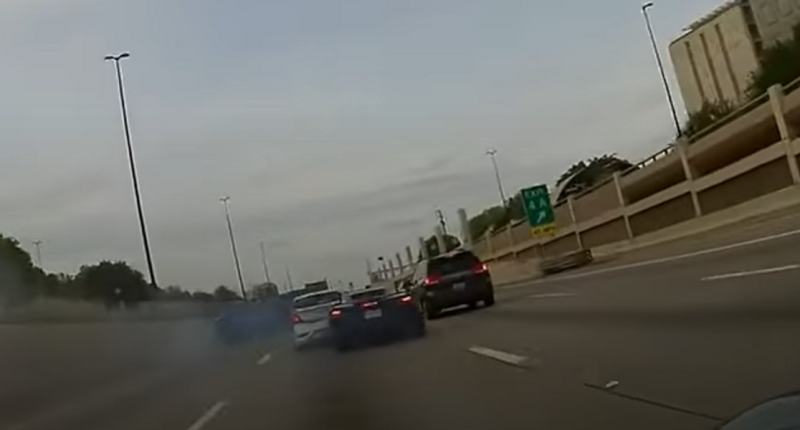 Dashcam video: Police seeking Kansas City Chiefs player allegedly involved in 6-car crash caused by Lamborghini, Corvette racing