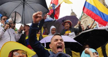 Huge crowds protest Colombian president’s planned reforms | News