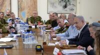 Israel’s war cabinet meets as western leaders urge restraint over Iranian attack