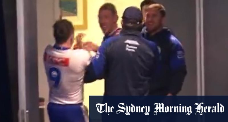 Jack Hetherington and Reed Mahoney clash in tunnel as Kalyn Ponga suffers ‘rare’ foot injury