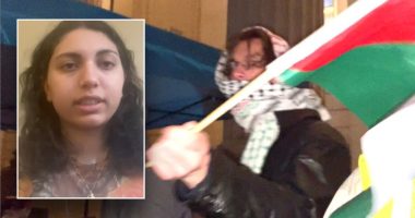 Jewish Yale student stabbed in eye with Palestinian flag during rowdy protest: ‘Mob behavior’
