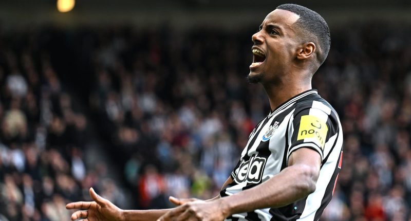 Newcastle 'braced for Arsenal and Tottenham to launch £100m bids for Alexander Isak' as north London rivals look to capitalise on Magpies' FFP concerns