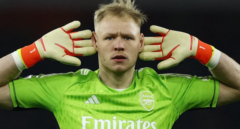 Newcastle reignite interest in Aaron Ramsdale ahead of potential summer move... with the goalkeeper keen to play regular football again after losing his Arsenal place to David Raya