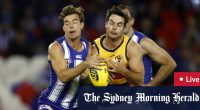 North Melbourne Kangaroos v Adelaide Crows, Geelong Cats v Carlton Blues, Fremantle Dockers v Western Bulldogs scores, results, fixtures, teams, tips, games, how to watch
