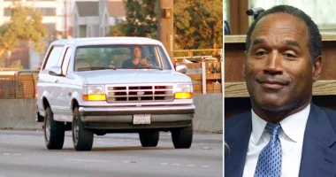 OJ Simpson's white Ford Bronco sits in Tennessee museum