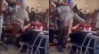 Punk who slapped HS teacher twice in face gets charged â with misdemeanors