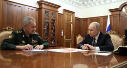 Russian defence chief suffers blow in Moscow power games