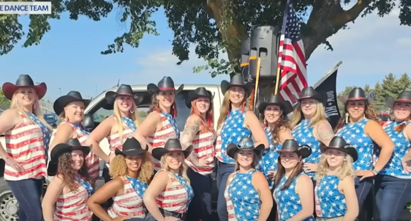 Seattle line dancing squad says they were booted from competition because their American flag shirts made crowd 'triggered and unsafe'