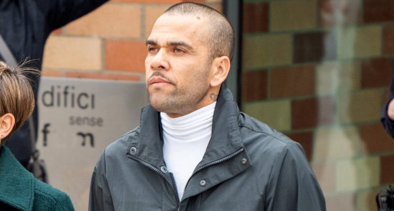 Source of Dani Alves' €1MILLION bail payment identified after the former Barcelona star was released from prison as he appeals rape conviction