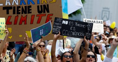 Thousands protest against over-tourism in Spain’s Canary Islands | Tourism News