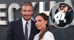 Victoria Beckham Carried Out of Birthday Party By David Beckham