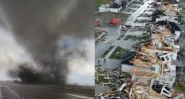 Videos, photos of destruction by tornadoes in Nebraska, Iowa