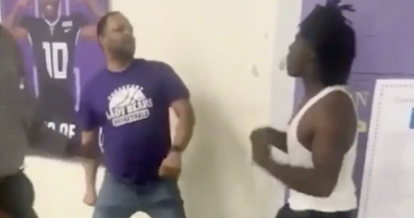 Viral video of Tennessee high school teacher fight with student