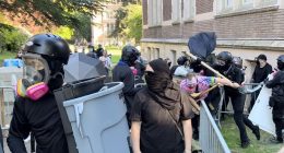 Antifa accidentally beats up fellow campus occupier during confusing incident