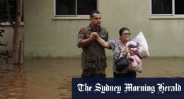 Brazil floods, worst in nation’s history, kill at least 57