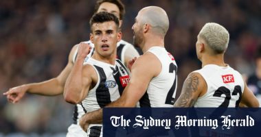 Collingwood Magpie Nick Daicos delivers match-winning goal against Carlton Blues