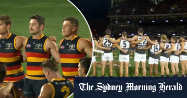 Crows, Power unite to pay tribute