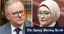 Fatima Payman criticised by Anthony Albanese Gaza genocide comments