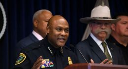 Houston police chief announces retirement amid scandal regarding 264,000 suspended cases