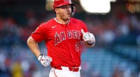 Los Angeles Angels center fielder Mike Trout.