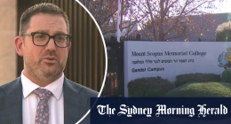 Jewish school principal says students ‘terrified’ after threat sprayed on fence