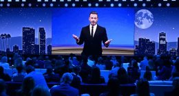 Jimmy Kimmel Unleashed at Disney Upfronts: See His Best Jokes