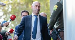 Luis Rubiales goes to court for corruption investigation while ex-Spanish football president faces trial for World Cup scandal.