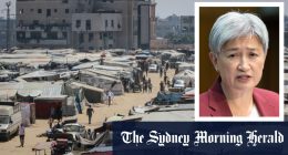 Penny Wong prepares for UN vote on Palestine as Rafah ground invasion looms