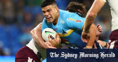Penrith Panthers meet with David Fifita to discuss Gold Coast Titans second-rower replacing James Fisher-Harris