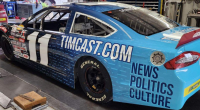 'People are angry': Tim Pool sponsors stock car
