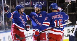 The New York Rangers lost forward Jimmy Vesey after Florida Panthers