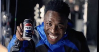 Real Madrid star Vinicius Jnr finds himself in a clash with which Premier League tough guy in Pepsi's new ad?