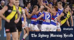 Richmond Tigers in horror loss to Western Bulldogs