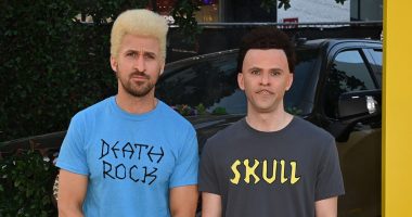 Ryan Gosling, Mikey Day's Beavis and Butt-Head Attend The Fall Guy Premiere