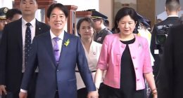 Taiwan’s Lai takes office as president