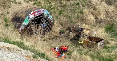 Teen critically hurt after falling into abandoned missile silo, 2 others rescued