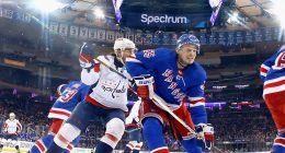 Charlie and Ryan Lindgreen will talk again now that the New York Rangers have defeated the Washington Capitals