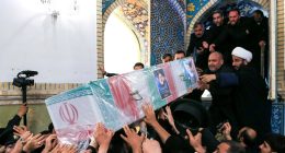Thousands mourn at Iranian President Ebrahim Raisi’s funeral procession | Politics