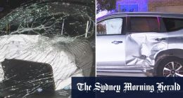 Two people injured after crash in Sydney's south-west
