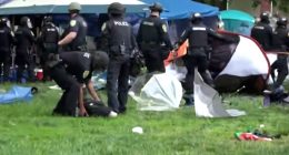 University of Virginia camp dismantled and protesters arrested | Newsfeed