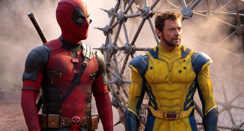 Ryan Reynolds as Deadpool/Wade Wilson and Hugh Jackman as Wolverine/Logan in Shawn Levy